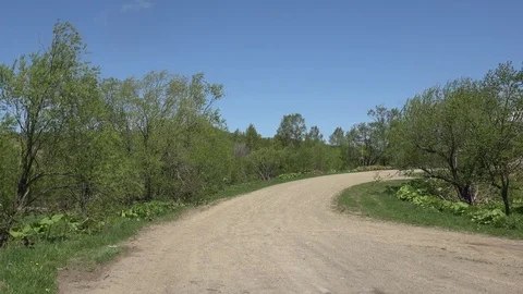 Sakhalin Roads Video stock 75394263