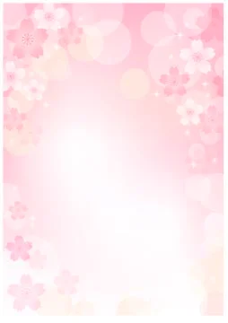 Sakura cherry blossom background Stock Illustration