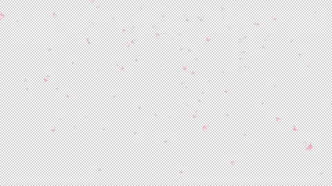 Sakura Flutter Lookup 01 Loop HD Stock Footage 312511735