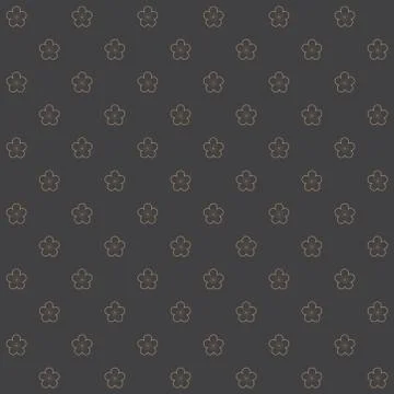 Sakura Simple Pattern minimal style - abstract background wallpaper Stock Illustration