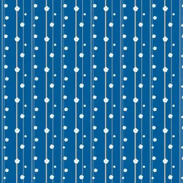 Sakura Simple Pattern minimal style - abstract background wallpaper Stock Illustration