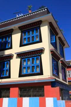 Sakya tharing monastery Stock Photos