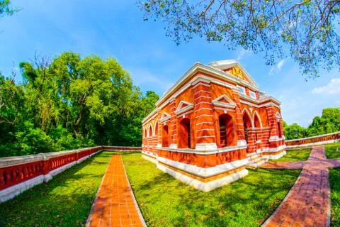 Sala Phra Wihan Daeng Stock Photos