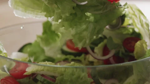 Salad 1 Stock Footage 143154364