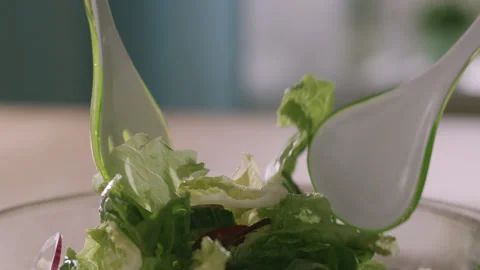 Salad 2 Video stock 143154775
