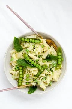 Salad with avocado Stock Photos