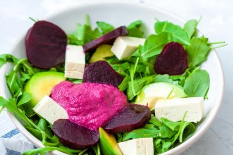 Salad with beet Stock Photos