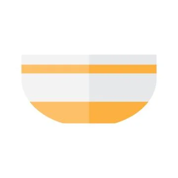 Salad bowl is empty Stock Illustration
