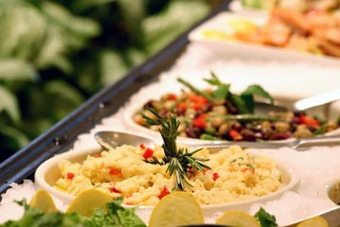 Salad buffet Stock-Fotos