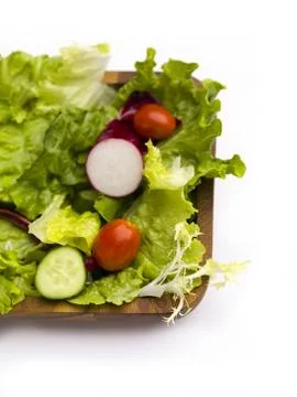 Salad dish Stock Photos