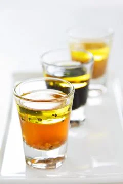 Salad dressing Stock Photos