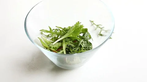 Salad Stock Footage 88963608