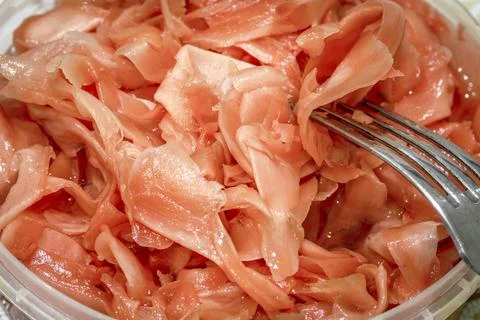 Salad of Ginger Stock Photos