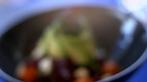 Salad green Stock Footage 128442859