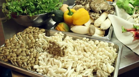 Salad Ingredients 2 Stock Footage 29245113