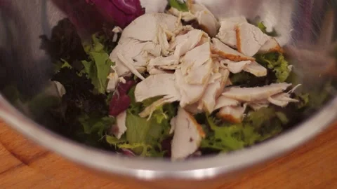 Salad ingredients Stock Footage 131431387