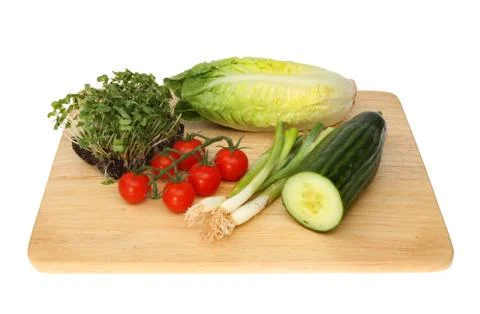 Salad ingredients Stock Photos
