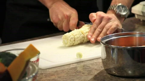 Salad Making (multiple shots) Stock Footage 688627