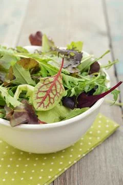 Salad mix Stock Photos