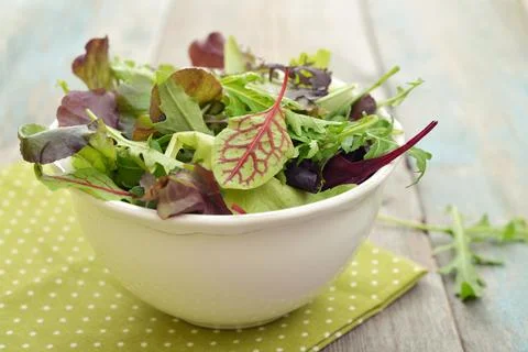 Salad mix Stock Photos
