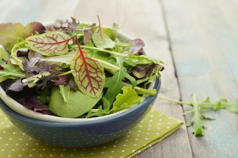 Salad mix Stock Photos