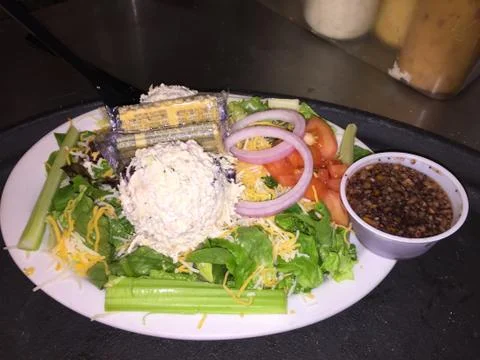 Salad Plate Stock Photos