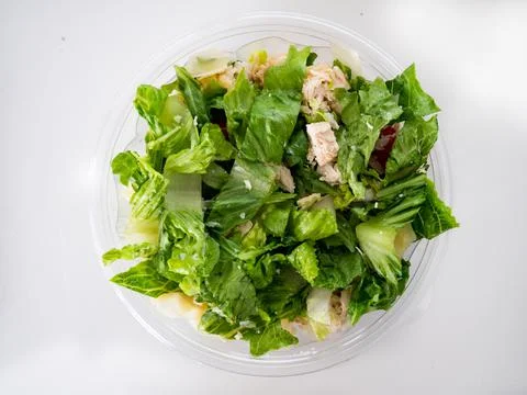 Salad in a plate Stock Photos