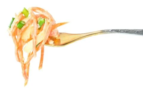 Salad on a plug. Stock Photos