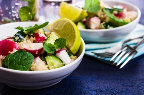 Salad of quinoa Stock-Fotos