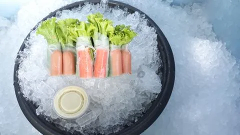 Salad Rolls, Stock Photos