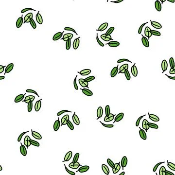 Salad slice food cut vector seamless pattern Stock Illustration