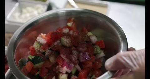 SALAD SPICES Stock Footage 295973057