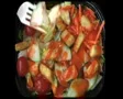 Salad Time Lapse SD Footage