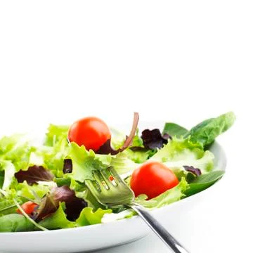 Salad With Tomato Foto stock