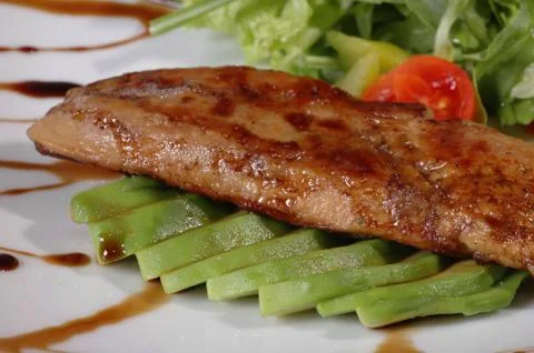 Salad with tomatoes Stock Photos