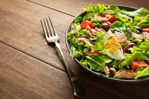 Salad with tuna Stock Photos