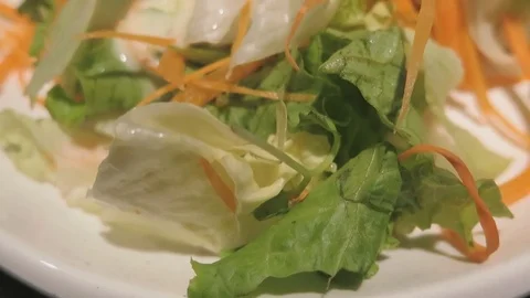 Salad vegetables Stock Footage 70540195