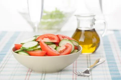 Salad with vegetables 写真素材