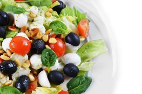 Salad of vegetables Stock Photos