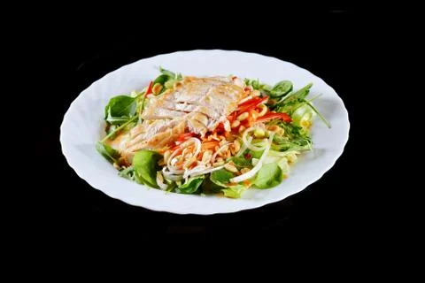 Salad of vegetables Foto stock