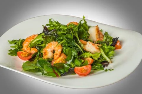 Salad with vegetables Stock Photos