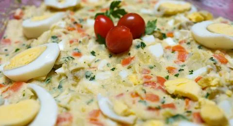 Salad with vegetables Stock Photos