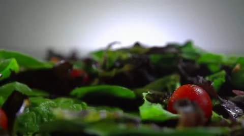 Salad:Croutons 스톡 동영상 11633179