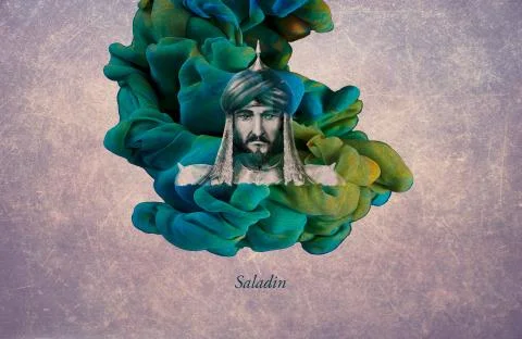 Saladin, Sultan of Egypt Stock Illustration
