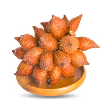 Salak isolated on white background Fotos de archivo