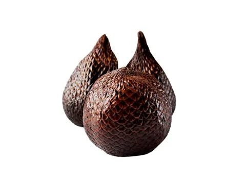 Salak is a type of palm fruit commonly eaten. snake fruit, its scientific n.. Stock Photos