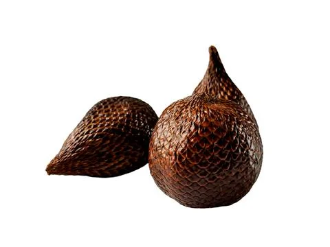 Salak is a type of palm fruit commonly eaten. snake fruit, its scientific n.. Stock Photos