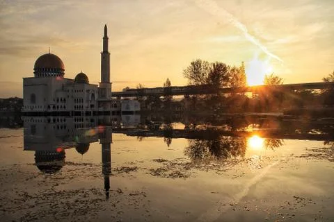 As Salam Mosque Foto stock