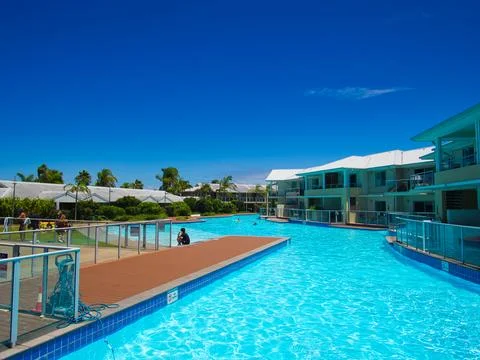 Salamander Bay - Oaks Pacific Blue  Stock Photos