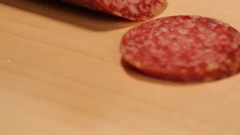 Salami Stock Footage 73997650